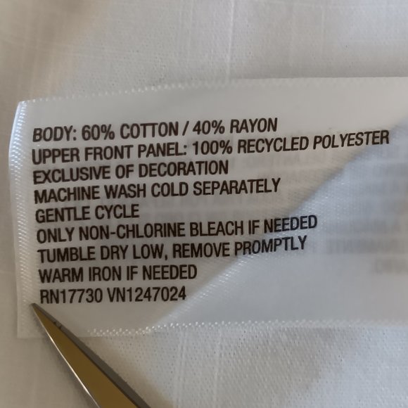 Lot of Two SJS/Knox Rose Women's Sleeveless Tops Blue Floral And White Size L - Picture 15 of 16